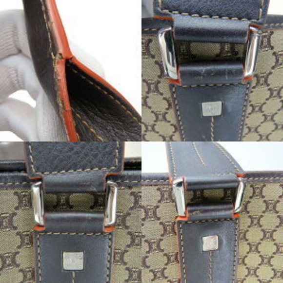 Celine tote bag brown beige macadam - Picture 6 of 11